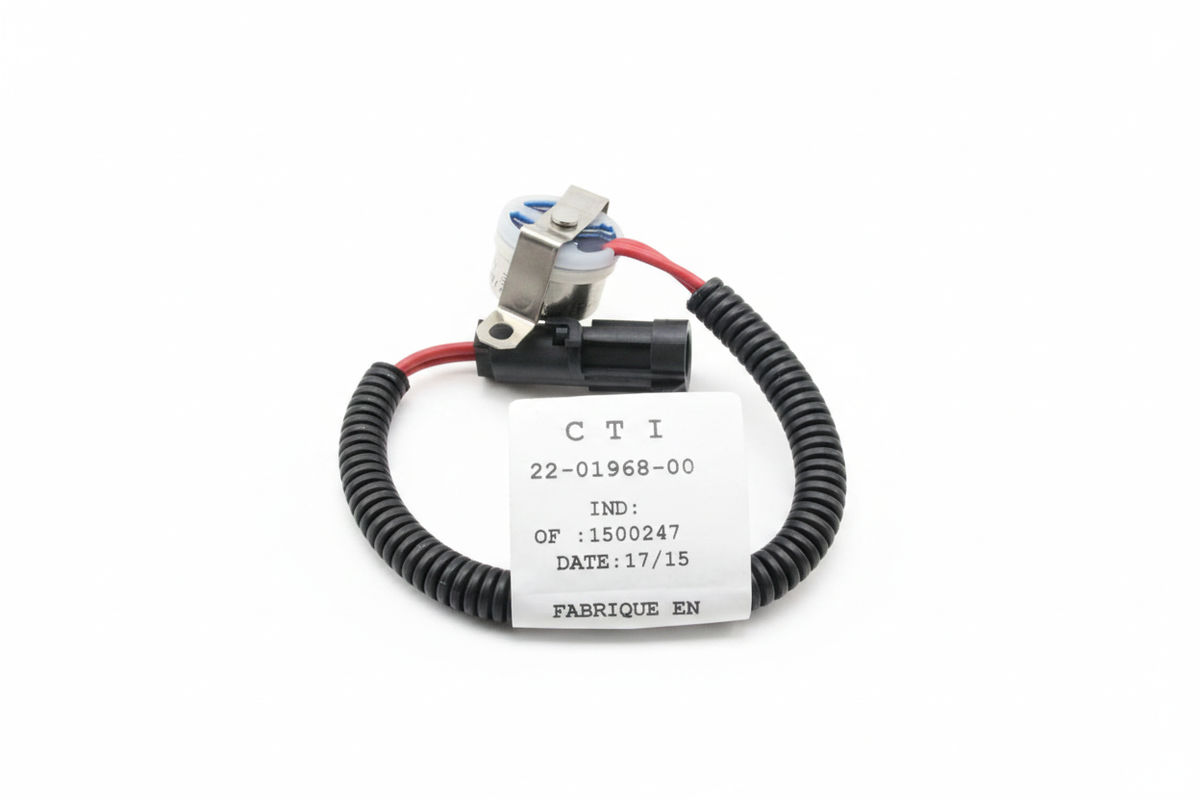 Carrier Transicold Defrost Sensor Assembly 22-01968-00 EVHT white background