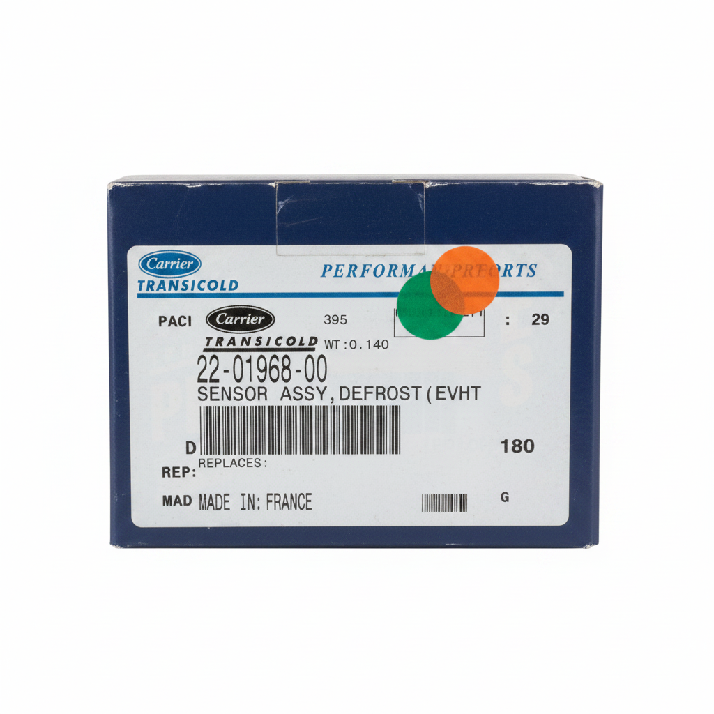 Carrier Transicold Performance Parts box label 22-01968-00