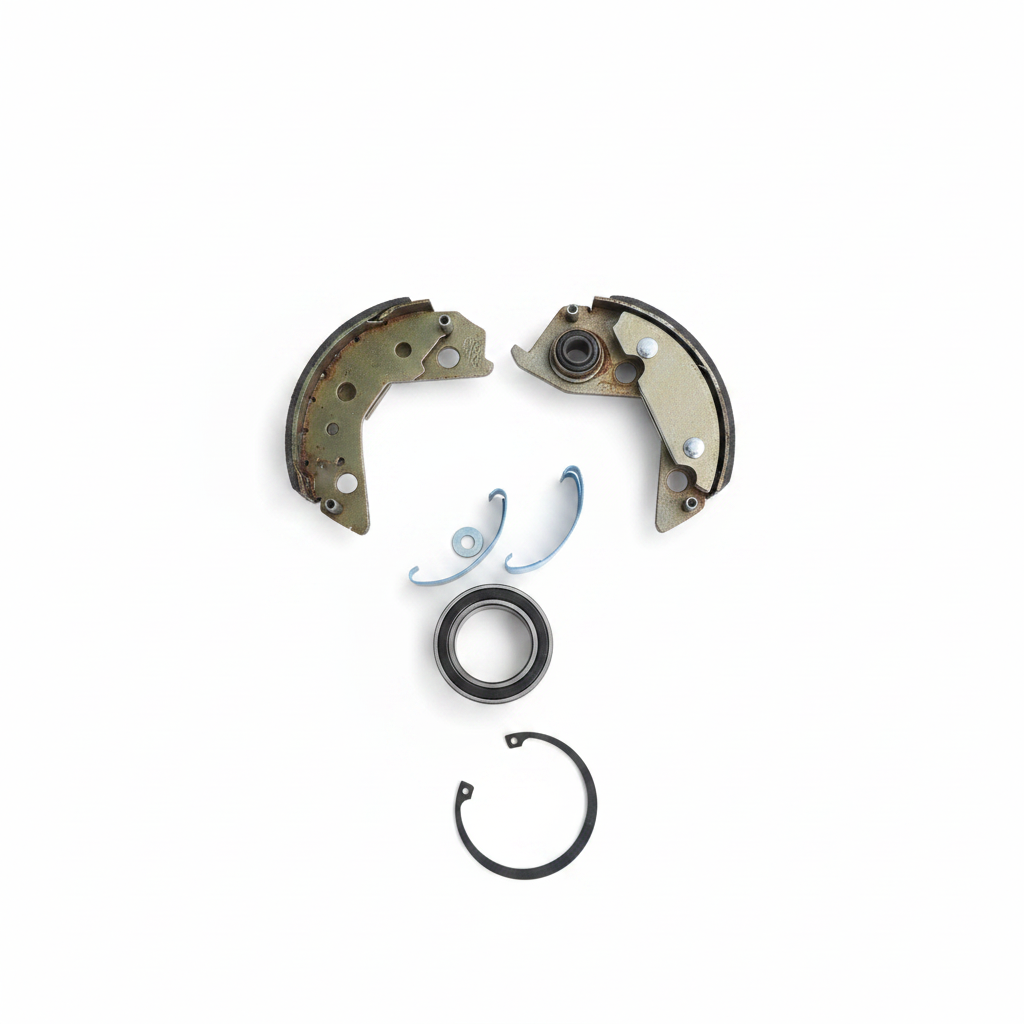 Carrier Transicold Clutch Repair Kit 50-50052-00 components on white background