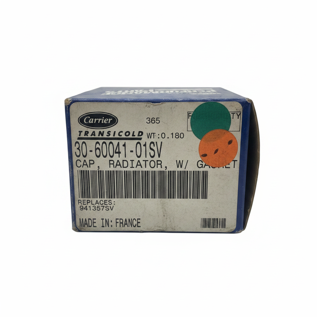 Carrier Transicold Performance Parts box label 30-60041-01SV